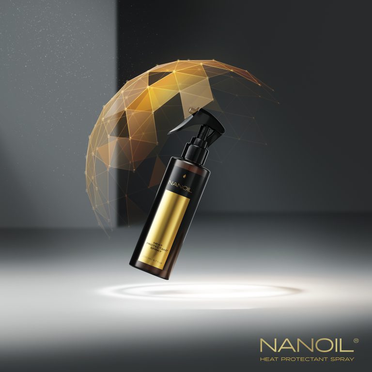 Protección avanzada frente al daño capilar con el Nanoil Heat Protectant Spray
