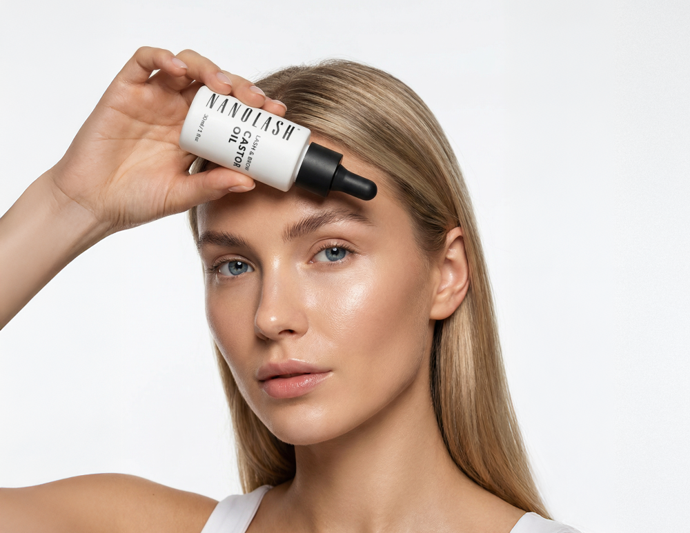 aceite de ricino en las pestañas nanolash